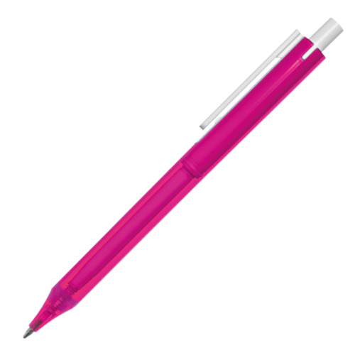 Długopis plastikowy BRUGGE różowy 006811 (2)