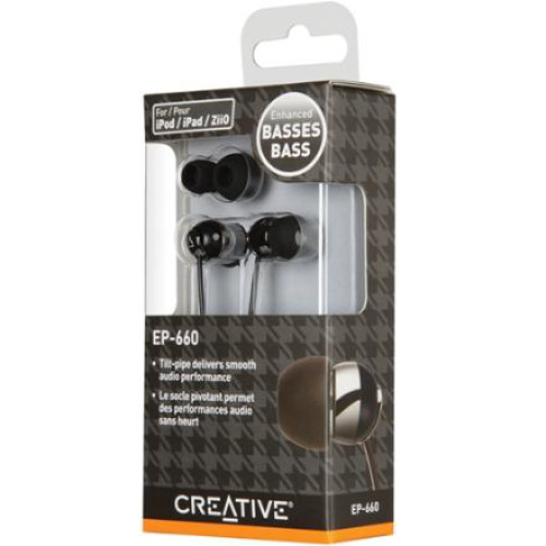 Słuchawki EP-660 CREATIVE Czarny EG 024103 (3)