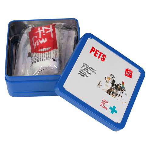 MyKit apteczka pierwszej pomocy w puszce dla zwierząt Niebieski 1Z263352 (3)