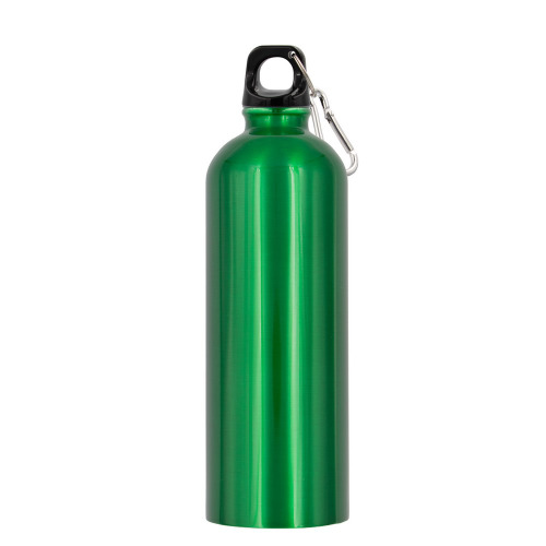 Butelka sportowa 750 ml z karabińczykiem | Laveriano Zielony VA918-06 (1)