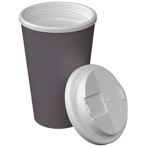 Kubek termiczny Americano® Infiniti o pojemności 350 ml z pokrywką zapobiegającą rozlewaniu się napoju Szary zmierzch 21090583 (3)