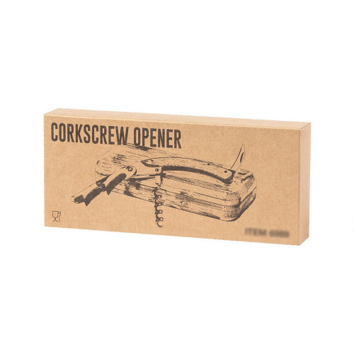 Bambusowy nóż kelnerski Jasnobrązowy V8234-18 (4)