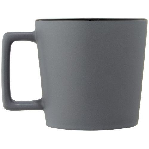 Cali Kubek ceramiczny o pojemności 370 ml z matowym wykończeniem Czarny 10090090 (4)