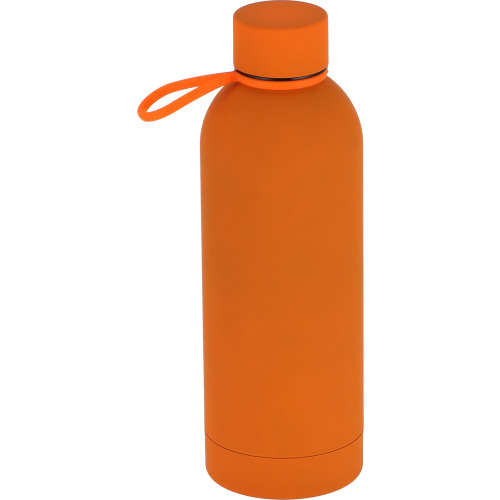 Butelka stalowa soft touch OSTRAVA 750 ml Pomarańczowy 496810 (4)