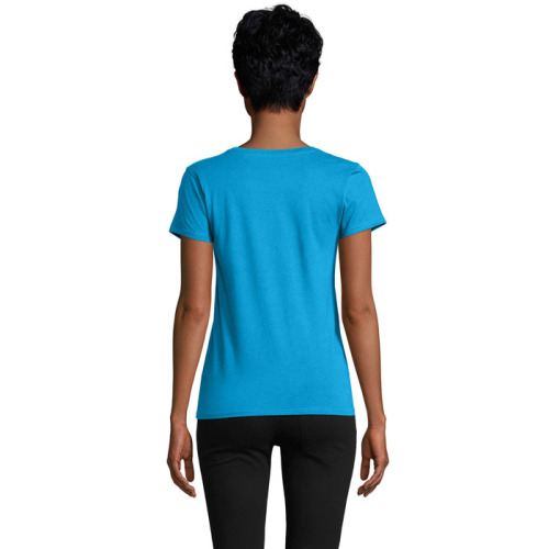 PIONEER WOMEN T-SHIRT 175g Aqua S03579-AQ-S (2)