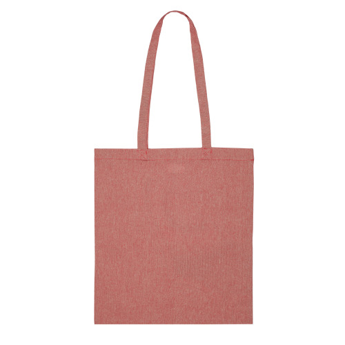 Bawełniana torba na zakupy z recyklingu 38x42cm Czerwony LT95198-N0021 (1)