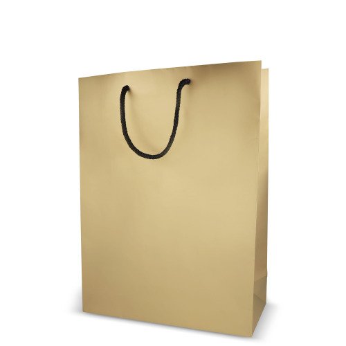Papierowa torba prezentowa FSC 30 x 12 x 40 cm 200 g/m² Złoty LT91517-N0006 (1)