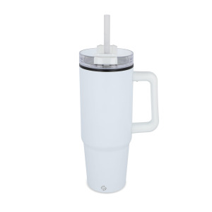 Kubek Miami z uchwytem i słomką 800ml