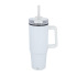 Kubek Miami z uchwytem i słomką 800ml Biały LT57004-N0001  thumbnail
