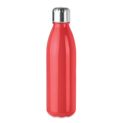 Szklana butelka  650 ml czerwony MO9800-05 