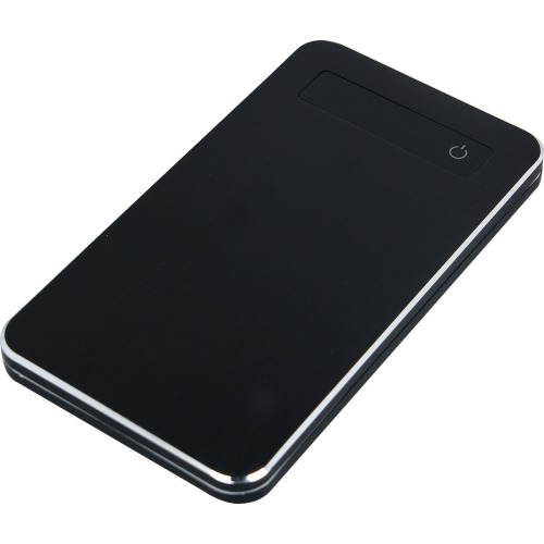 Power bank metalowy 4000 mAh PRAGUE Czarny 033903 (1)