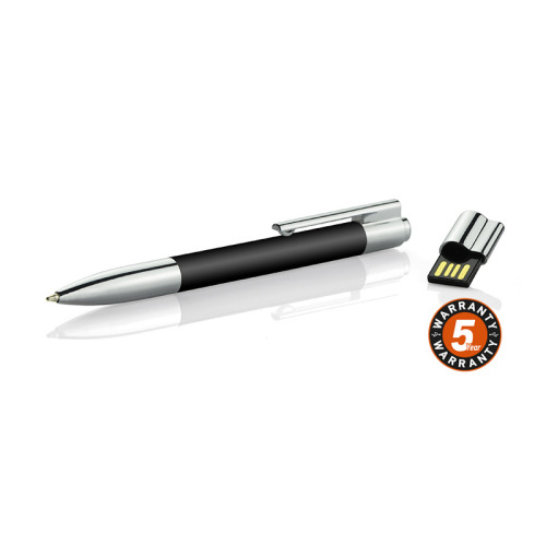 Długopis z pamięcią USB BRAINY 16 GB Czarny 44300-02 (6)