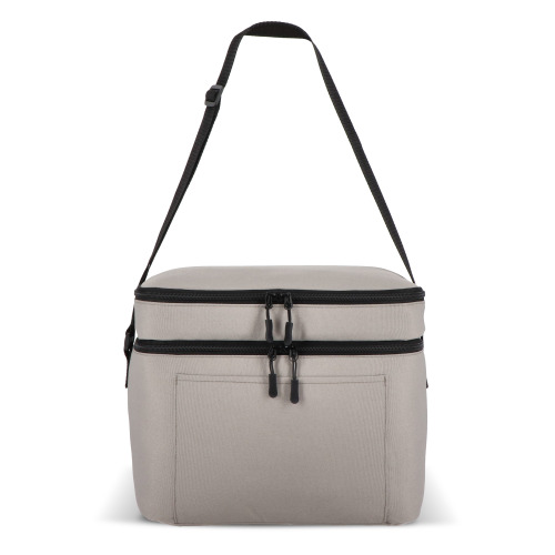 Torba termoizolacyjna R-PET 600D z podwójną komorą 30 x 20 x 24 cm 12 l Szary LT95389-N0061 (5)