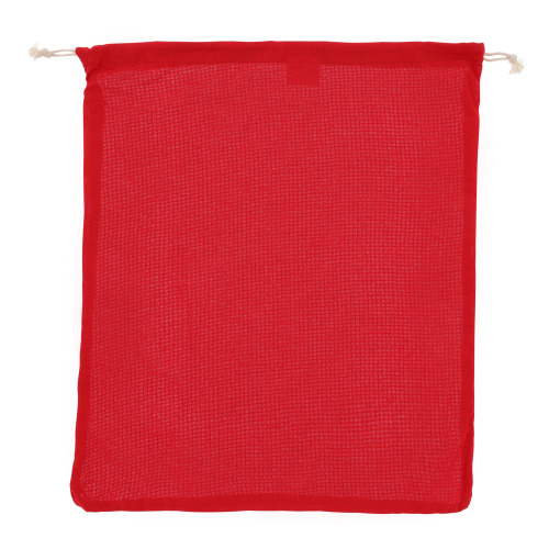 Bawełniana torba wielokrotnego użytku na żywność OEKO-TEX® 40x45cm Czerwony LT95211-N0021 