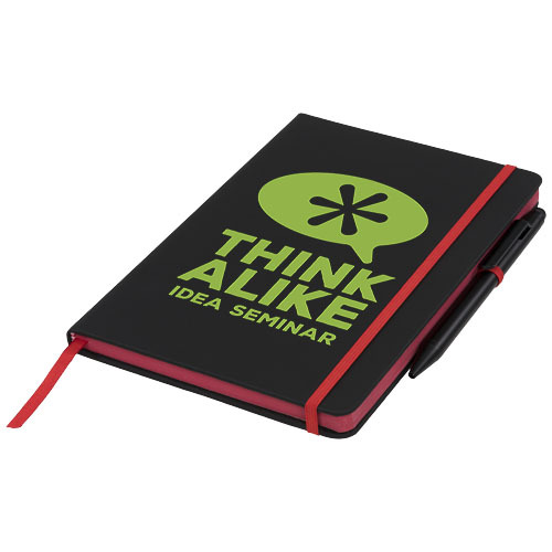 Średni notes Noir Edge Czarny 21021004 (1)