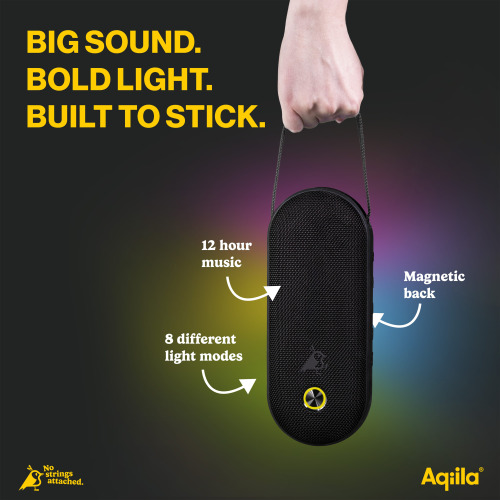 Głośnik Bluetooth Aqiila Soundbird CM 30 W z podświetleniem RGB Czarny LT45211-N0002 (7)