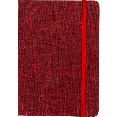 Notes A5 w linie z trzciny cukrowej i rPET ALGIERS Czerwony 422805 (5)