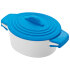 Pojemnik porcelanowy z silikonową przykrywką DELHI Niebieski 889404 (1) thumbnail