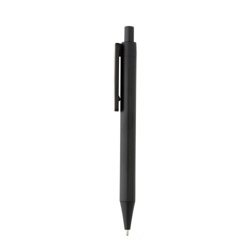 Długopis z bambusowym klipem, RABS czarny P611.081 (2)