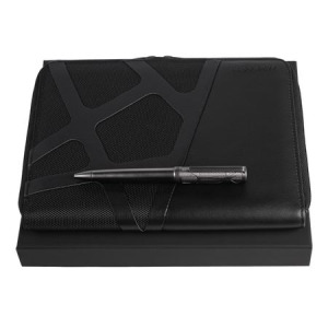 Zestaw upominkowy HUGO BOSS długopis i teczka A5 - HSS3084D + HTM308A