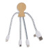 Xoopar Mr. Bio Bamboo Charging Cable Naturalny LT41016-N0094  thumbnail
