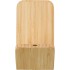 Bambusowa ładowarka bezprzewodowa 5W, stojak na telefon drewno V0186-17 (4) thumbnail