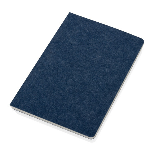 Notatnik z filcu z recyklingu A5 niebieski P774.525 (1)
