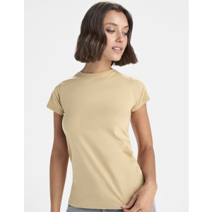 T-shirt Damski Slim Bawełniany