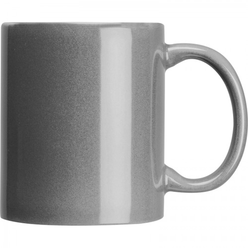 Kubek ceramiczny 300 ml DEREK Szary 8373507 (3)