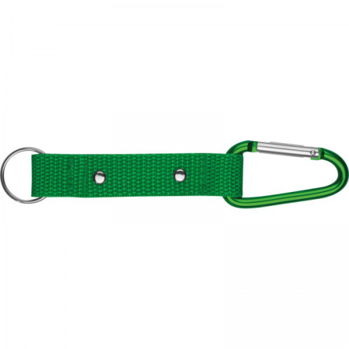 Brelok z karabińczykiem PHYLLIS Zielony 9116809 (3)