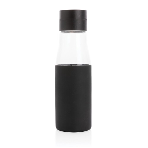 Butelka monitorująca ilość wypitej wody 650 ml Ukiyo czarny P436.721 (2)