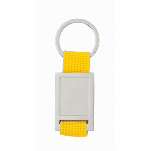 Brelok do kluczy żółty V4956-08 