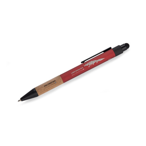 Długopis z touch pen BOSAY Czerwony 19699-04 (6)