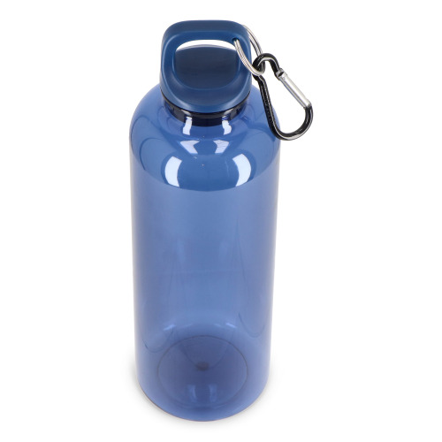Butelka na wodę Noa R-PET 750 ml Przezroczysty Transparentny / ciemnoniebieski LT98914-N0410 (1)