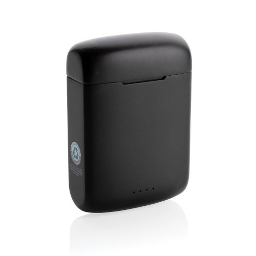 Douszne słuchawki bezprzewodowe z panelem słonecznym Skywave Czarny P331.021 (1)