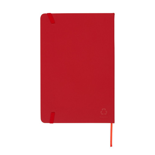 Notatnik A5 z PU z recyklingu | Roderick Czerwony VA081-05 (5)