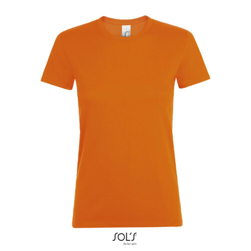 REGENT Damski T-Shirt 150g Pomarańczowy S01825-OR-L 
