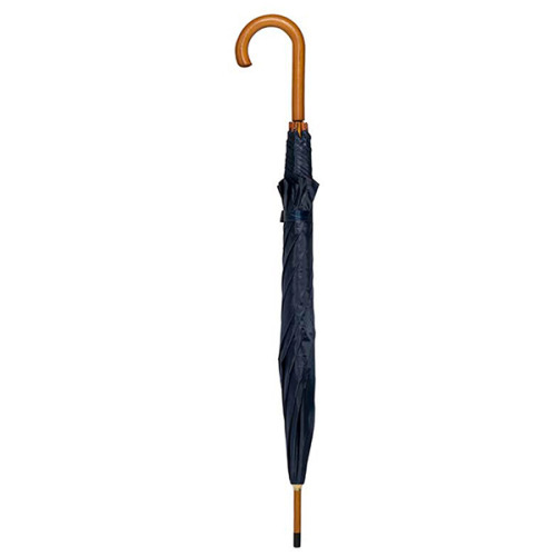Parasol automatyczny z drewnianą rączką Granatowy IP35038465 (5)