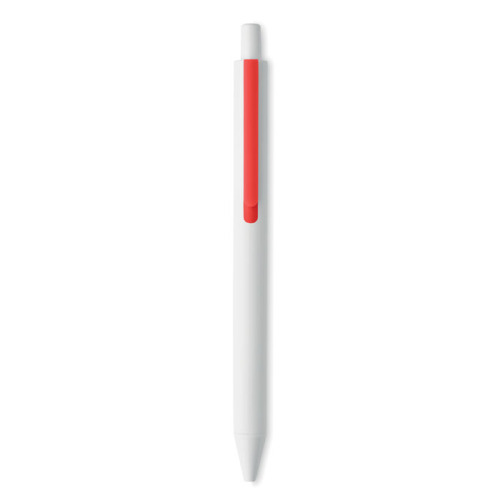 Długopis z przyciskiem z ABS czerwony MO6991-05 (2)