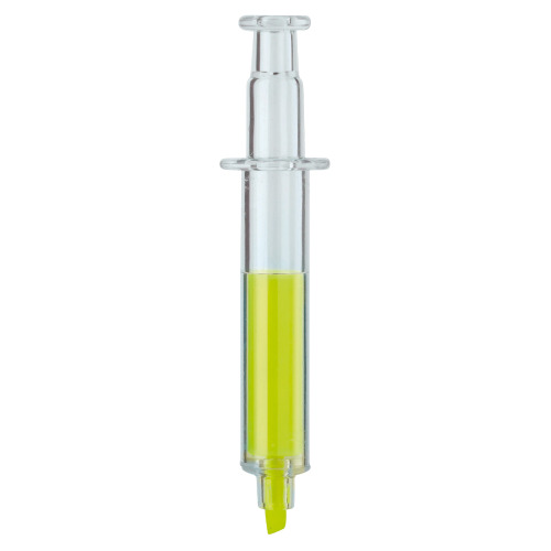 Zakreślacz- strzykawka Transparentny / żółty LT81458-N0441 (2)