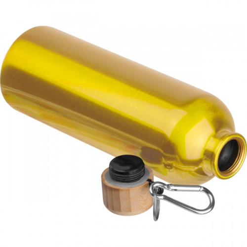 Butelka metalowa 750 ml RUTH żółty 8497108 (2)