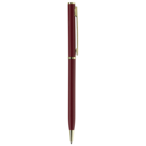 Metalowy długopis Slim Czerwony LT87060-N0021 (3)