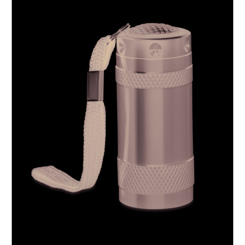 Aluminiowa mini latarka Tytanowy MO7680-18 (1)