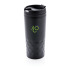 Geometryczny kubek termiczny 300 ml Czarny P432.361 (3) thumbnail