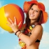 Piłka plażowa wielokolorowa PALM SPRINGS multicolour 8260MC (3) thumbnail