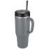 Melbourne kubek ze słomką z certyfikatem RCS 1200 ml Szary 10080182  thumbnail
