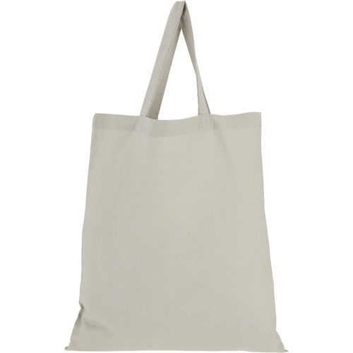 Torba bawełniana z krótkimi uszami 140 g/m2 BREGENZ Szary 068007 (3)