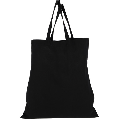 Torba bawełniana z krótkimi uszami 140 g/m2 BREGENZ Czarny 068003 (3)