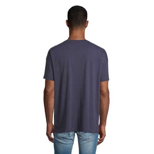 BOXY MEN T-SHIRT OVERSIZE French Navy S03806-FN-M (1)