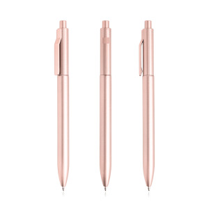 Długopis z recyklingowanego ABS / Metalisse Rose Gold